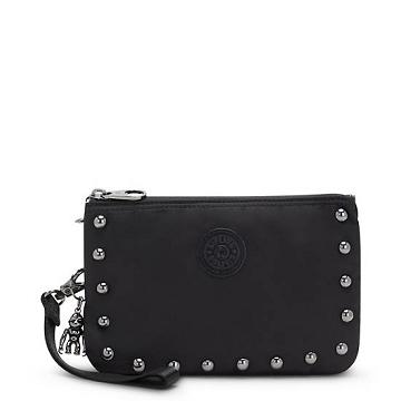 Bolsas Kipling Creativity Extra Large Metallic Wristlet Negros | MX 2064FD